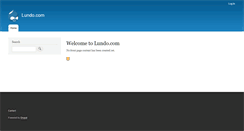 Desktop Screenshot of lundo.com